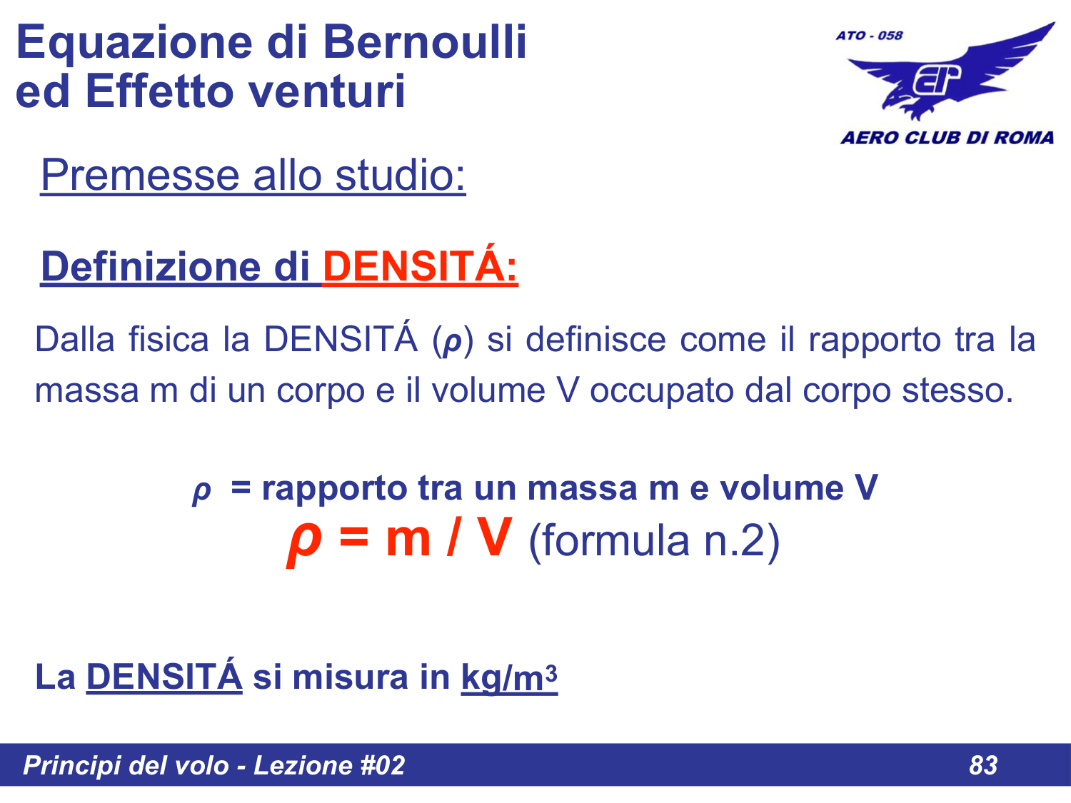 Definizione di Densità