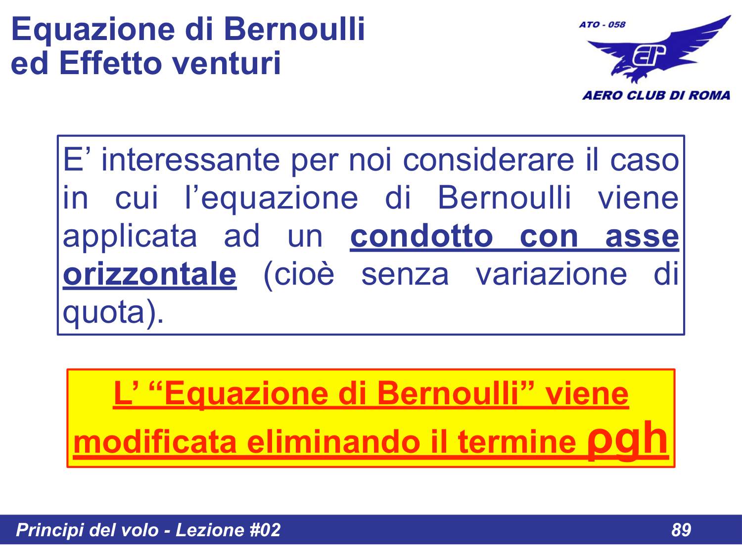 Caso condotto orizzontale