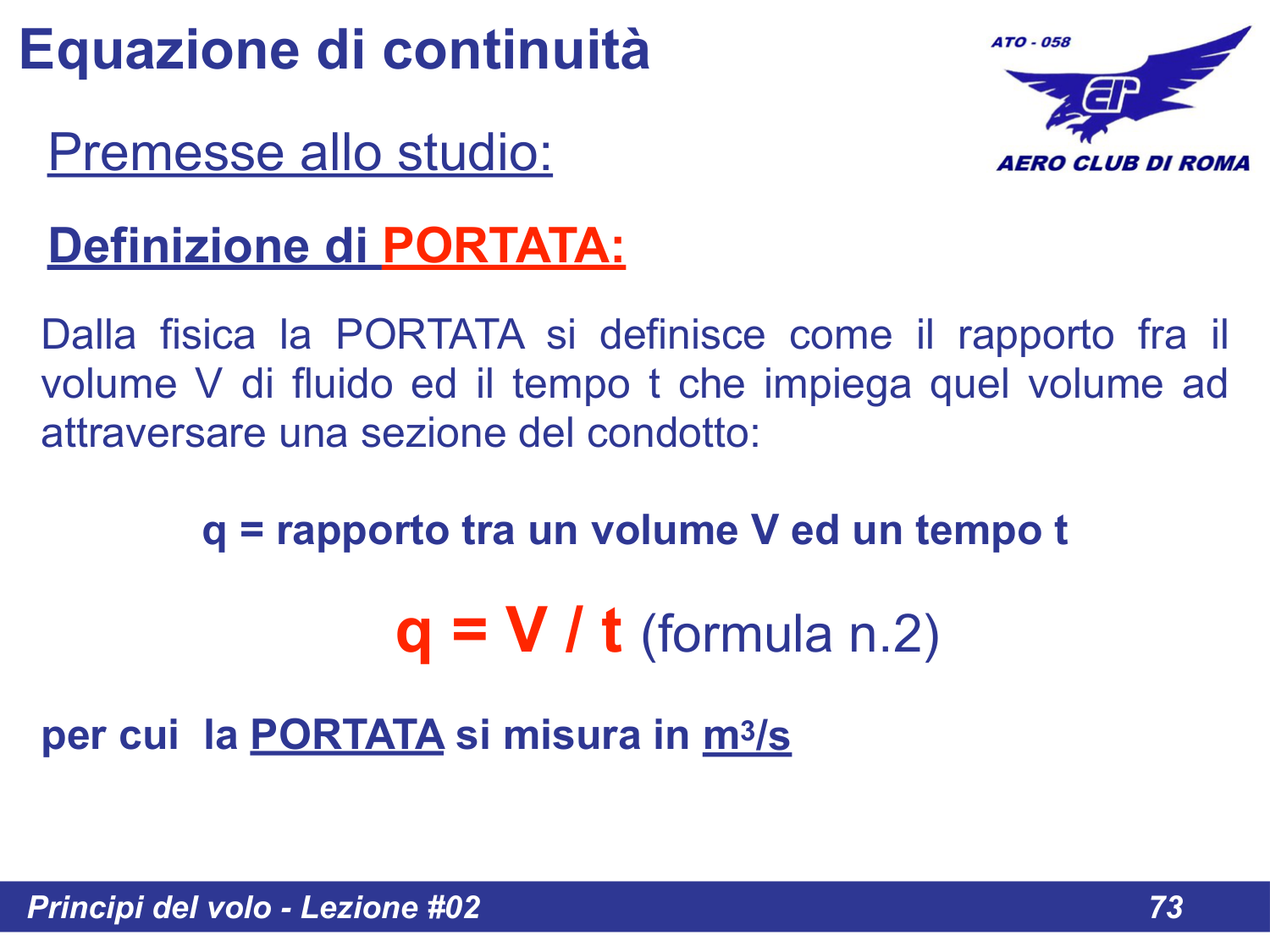Definizione di Portata