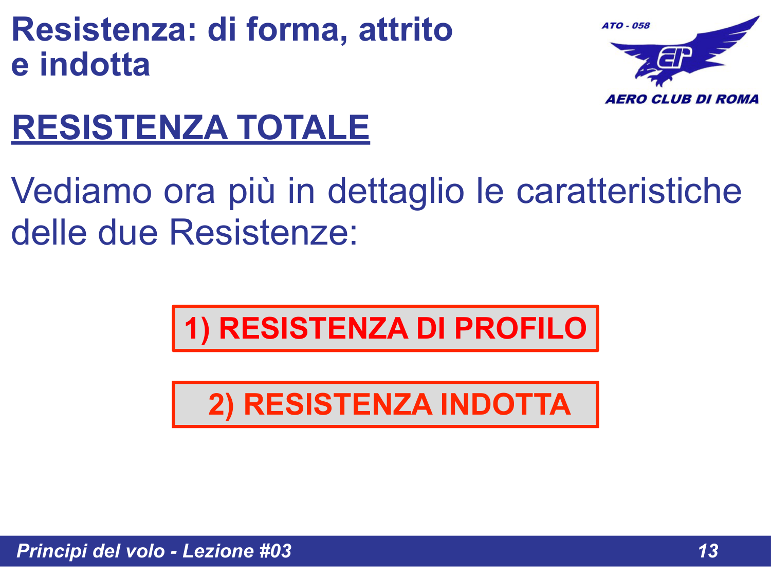 Dettaglio Resistenze