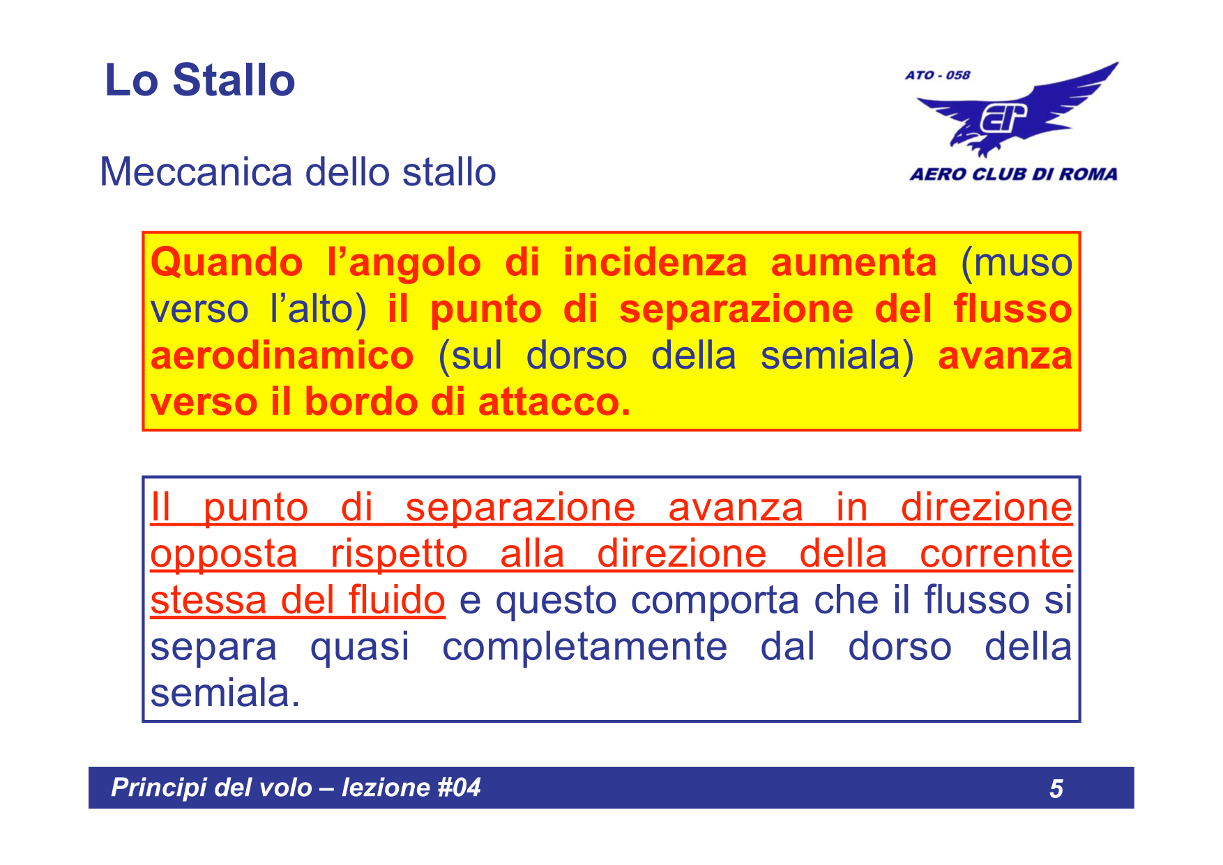 Lo Stallo - Definizione
