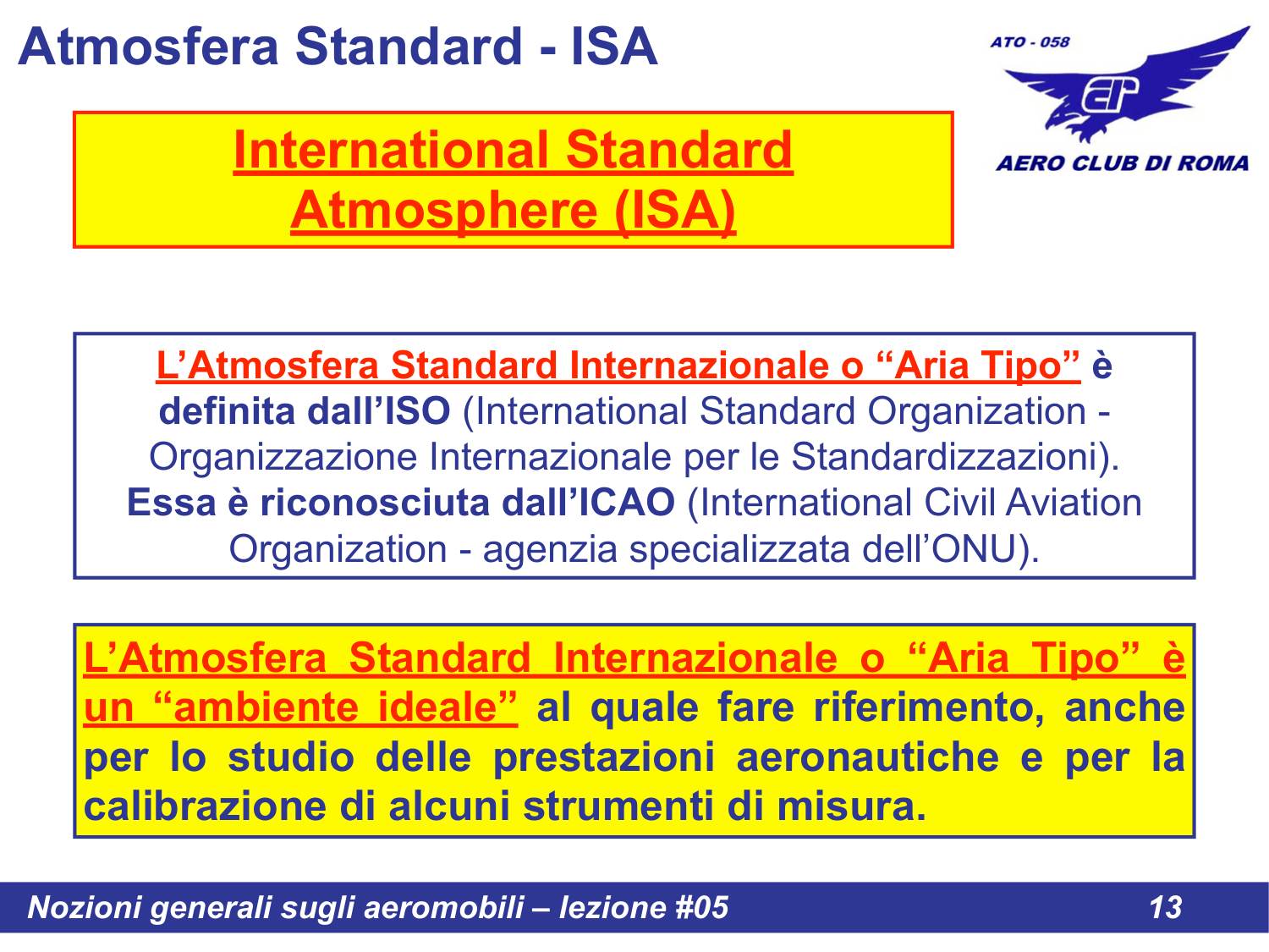 Atmosfera Standard ISA