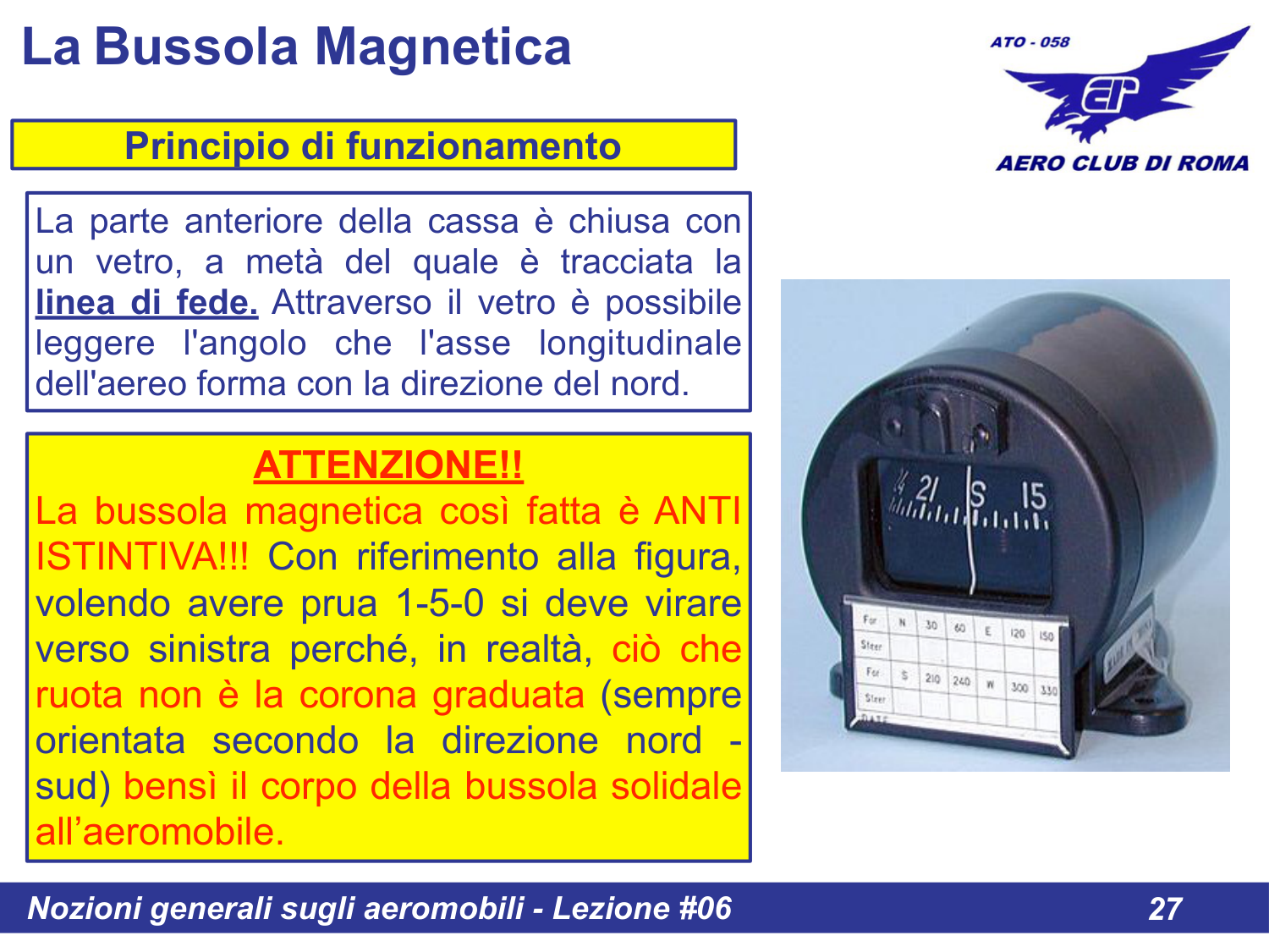Bussola anti-istintiva