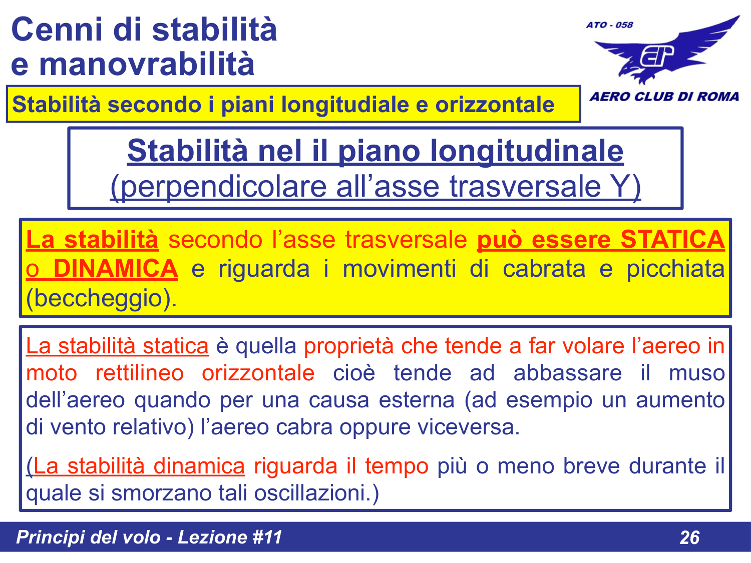 Requisiti di stabilita
