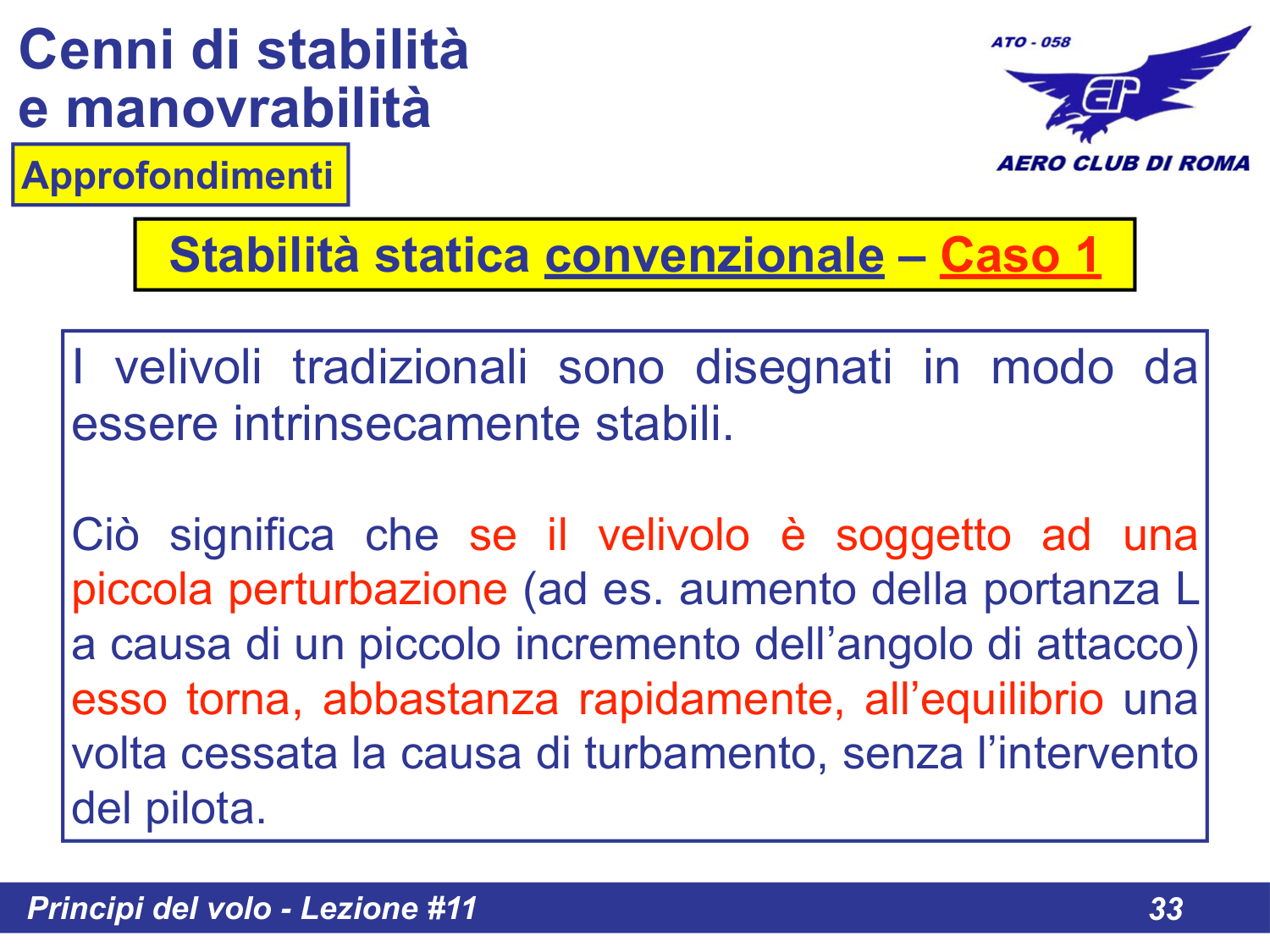 Approfondimento stabilita