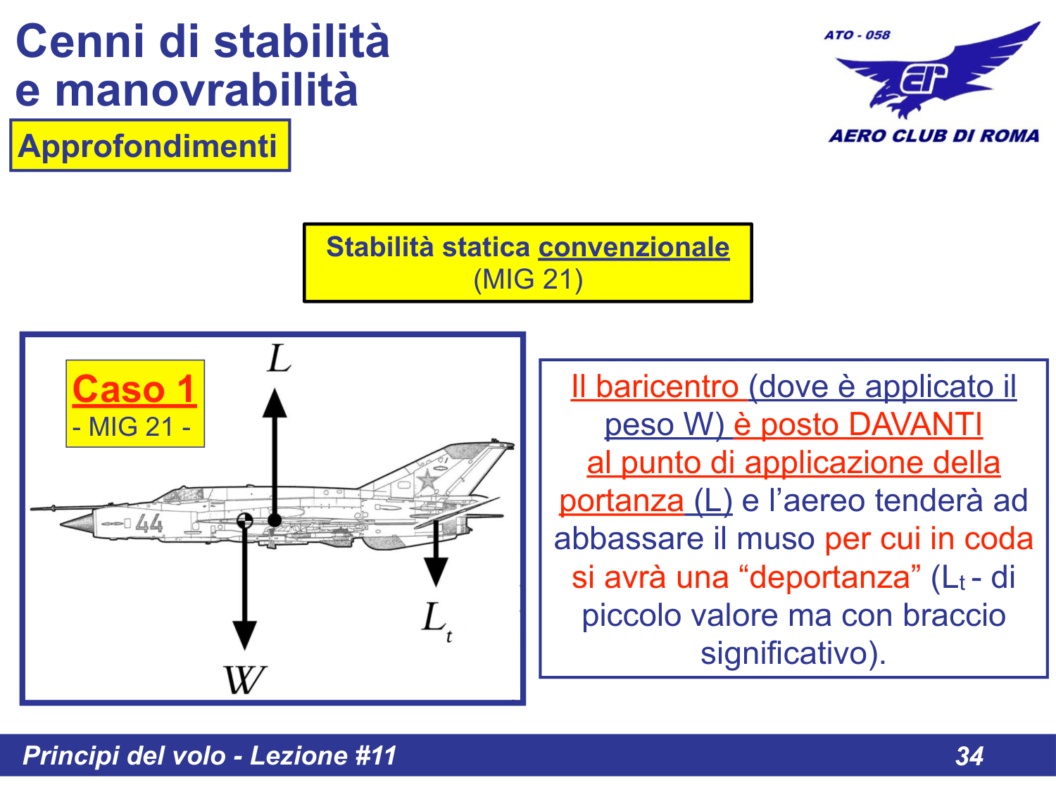 Stabilita statica convenzionale