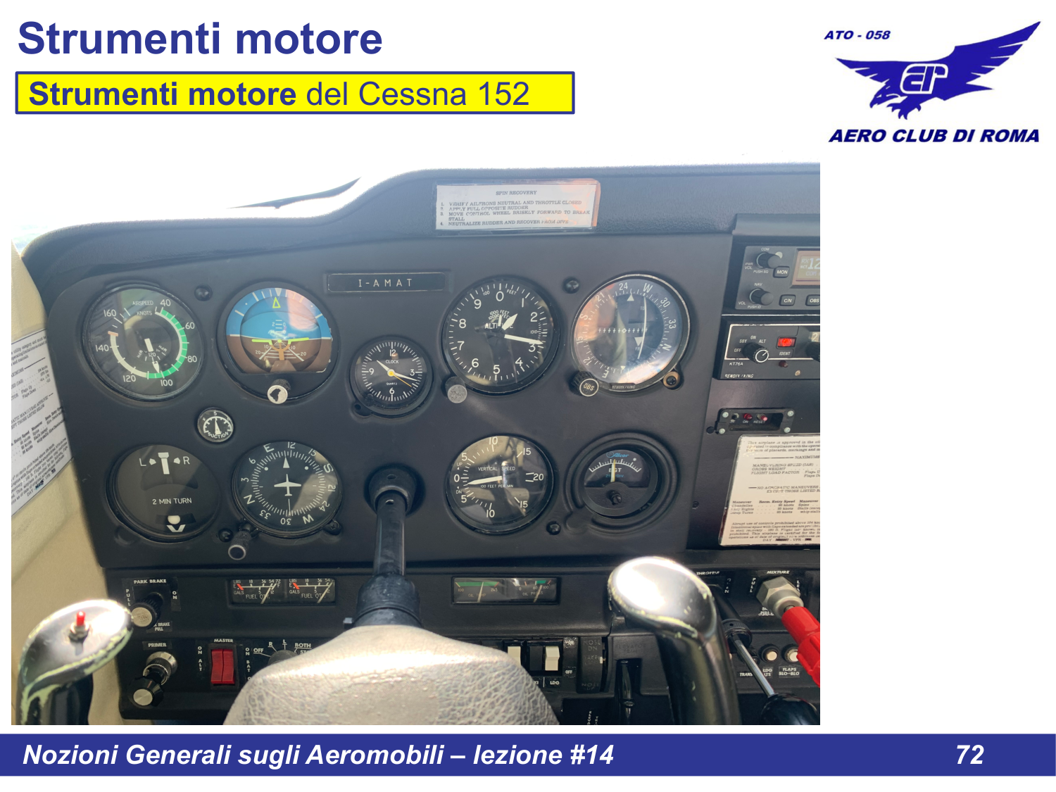 Cockpit completo Cessna 152
