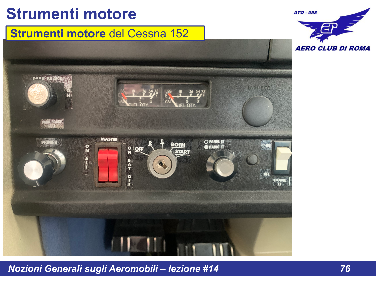 Master switch Cessna