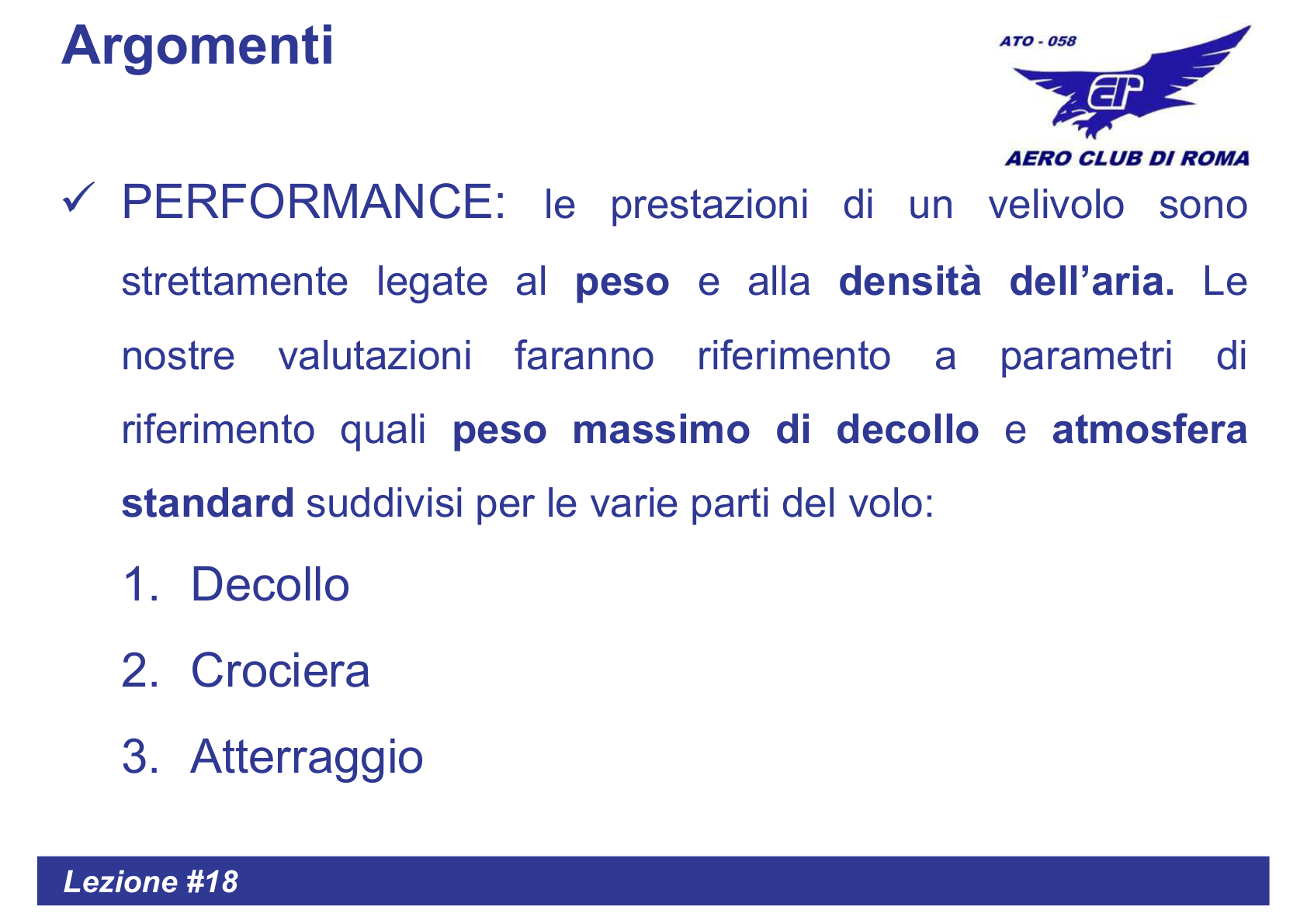 Introduzione Performance