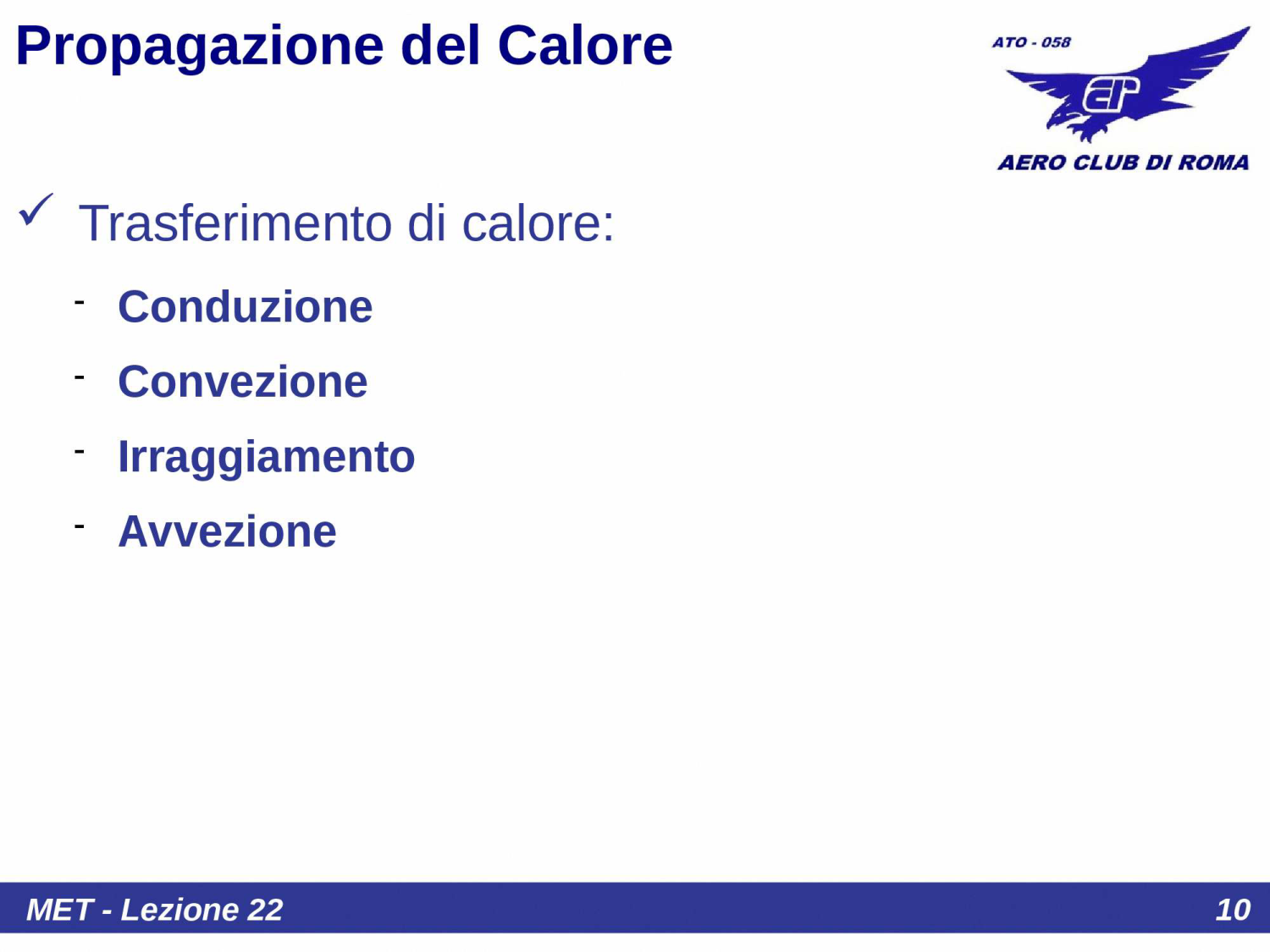 Propagazione del calore