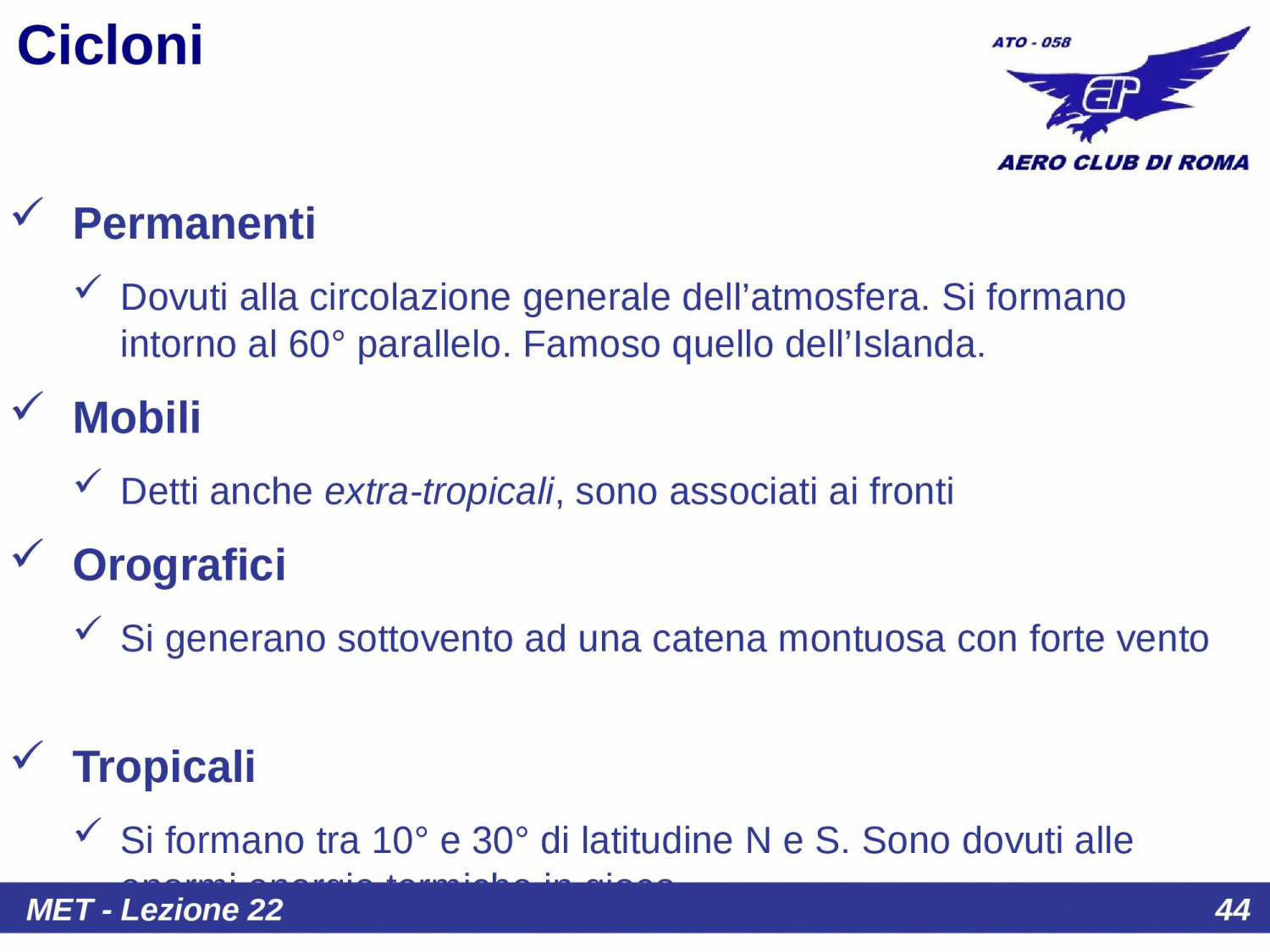 Cicloni anticicloni dettaglio