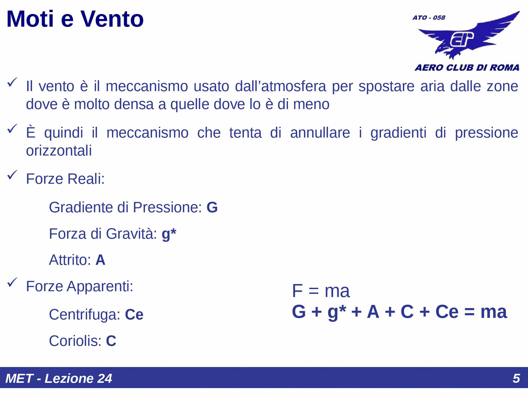 Effetti sulla sicurezza del volo