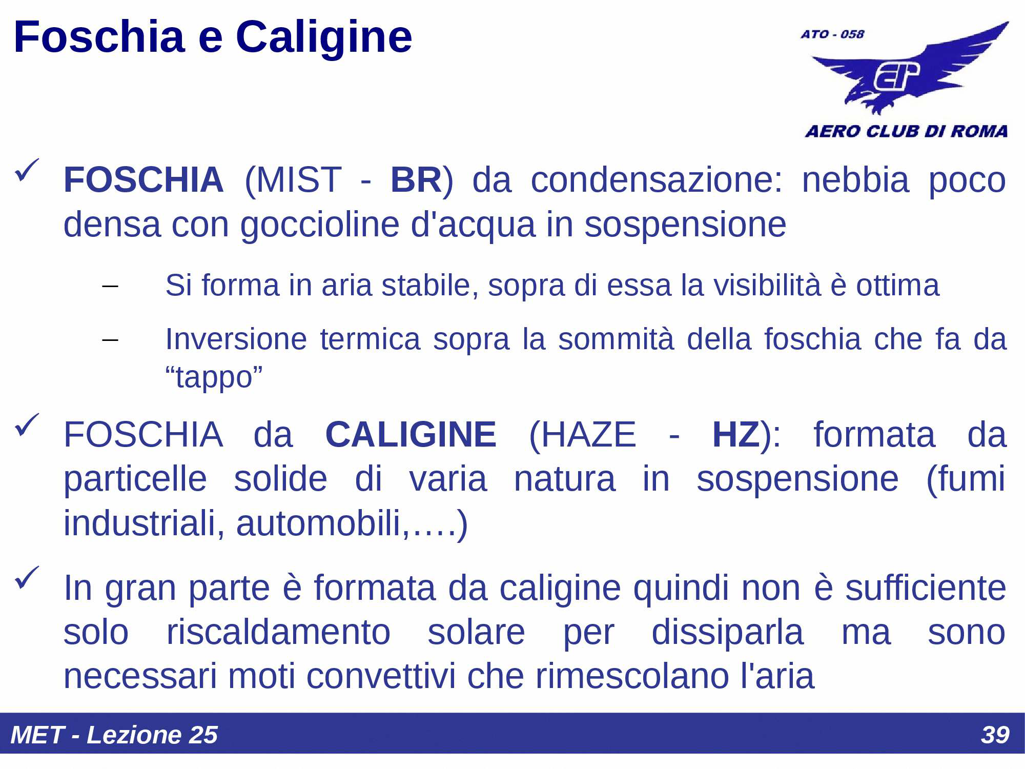 Ostacoli alla visibilit&agrave;