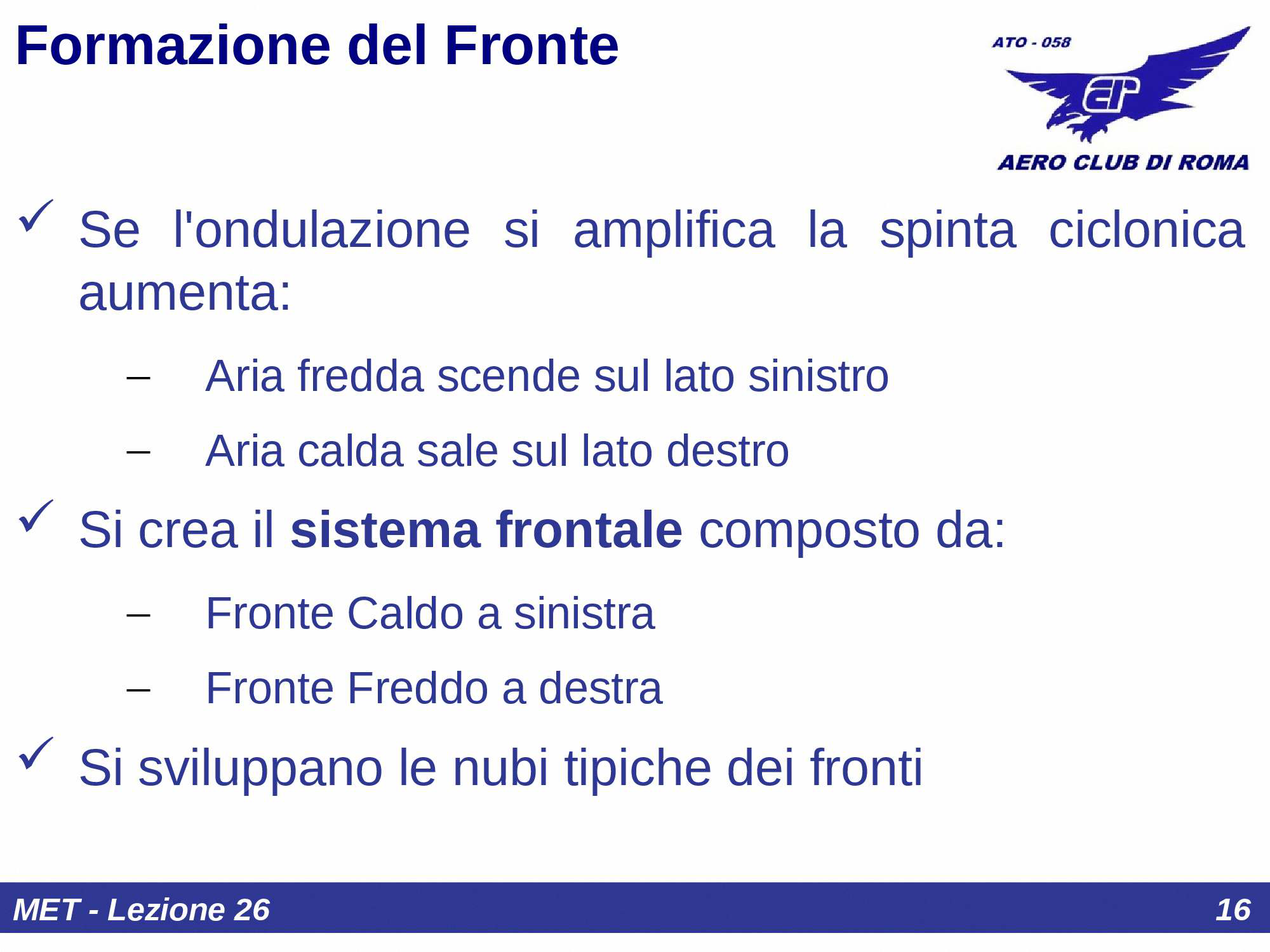 Sviluppo ondulazione