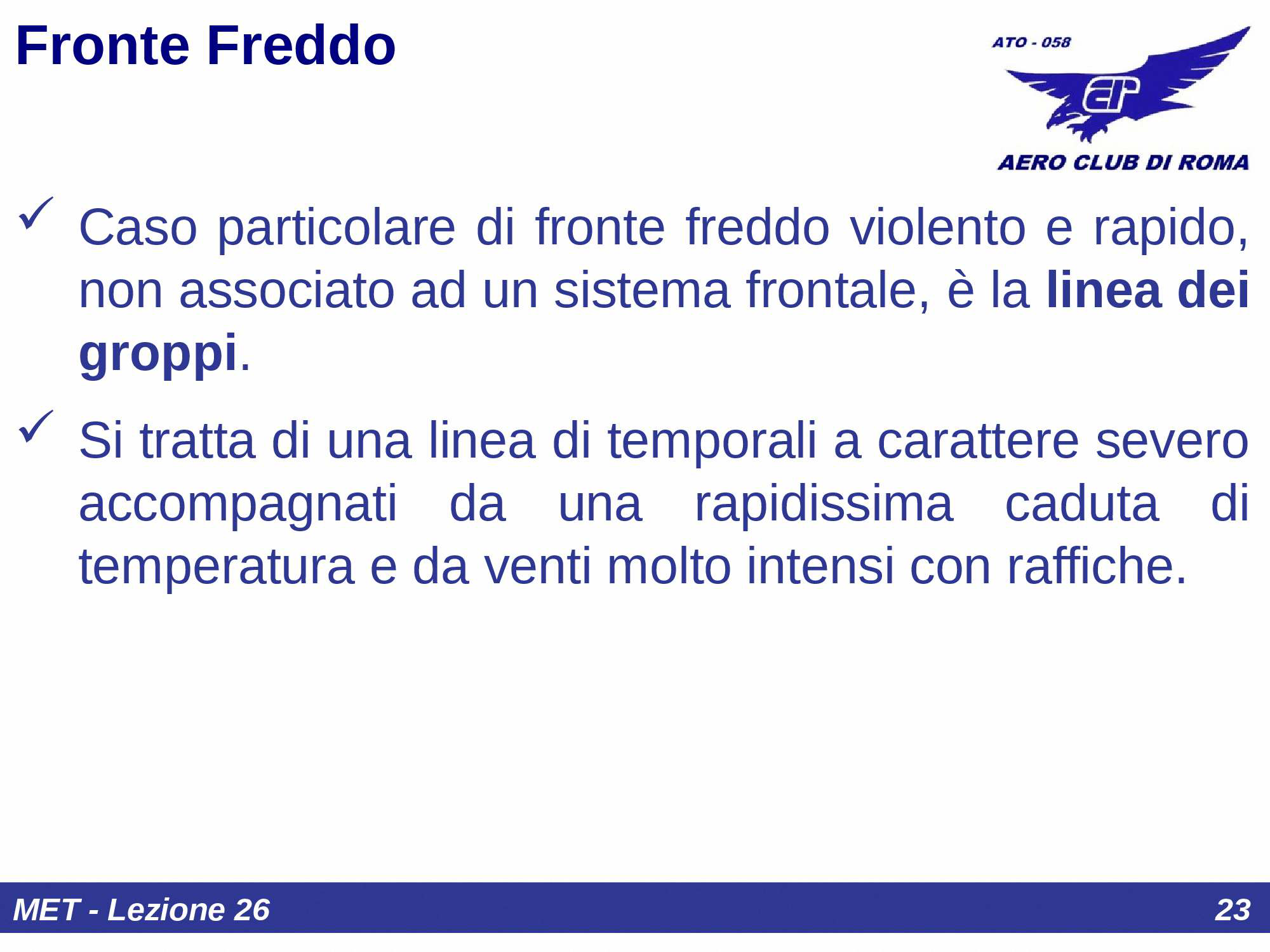 Confronto fronti