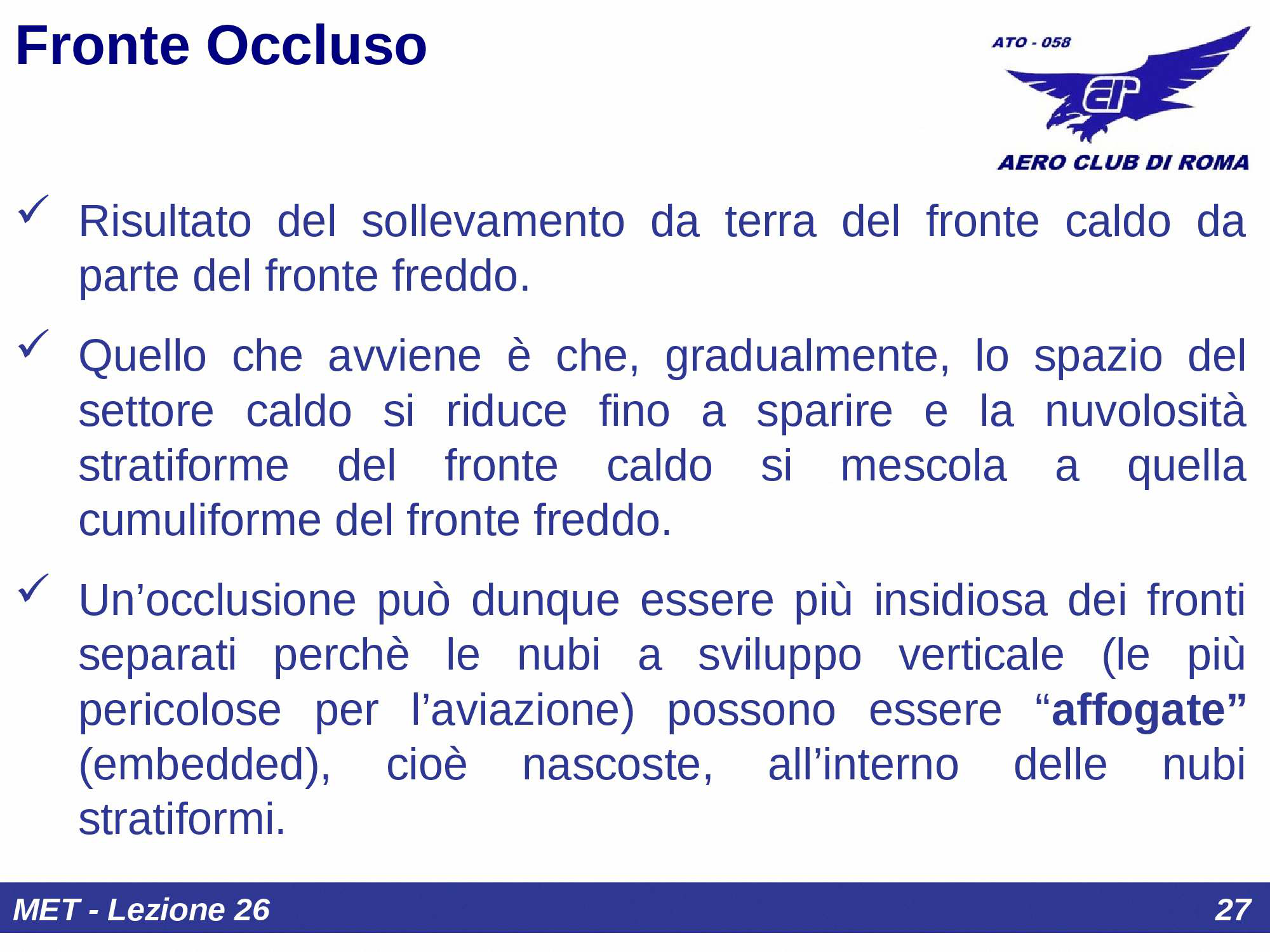 Diagramma pressione fronte caldo