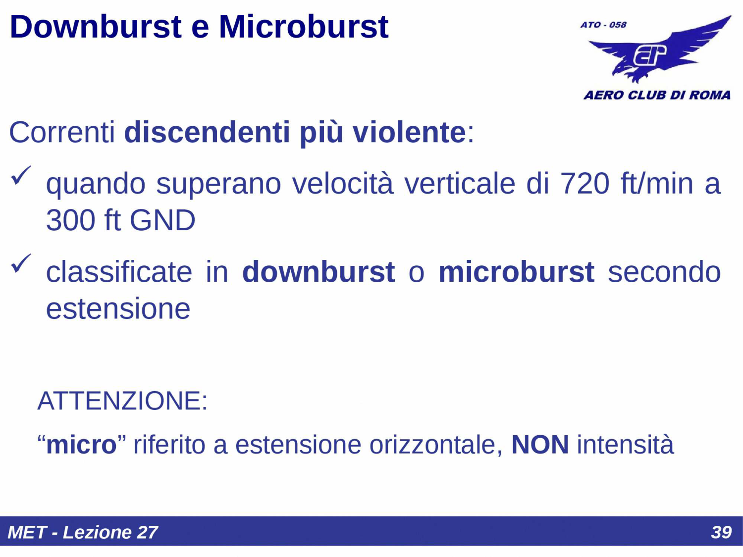 Schema downburst