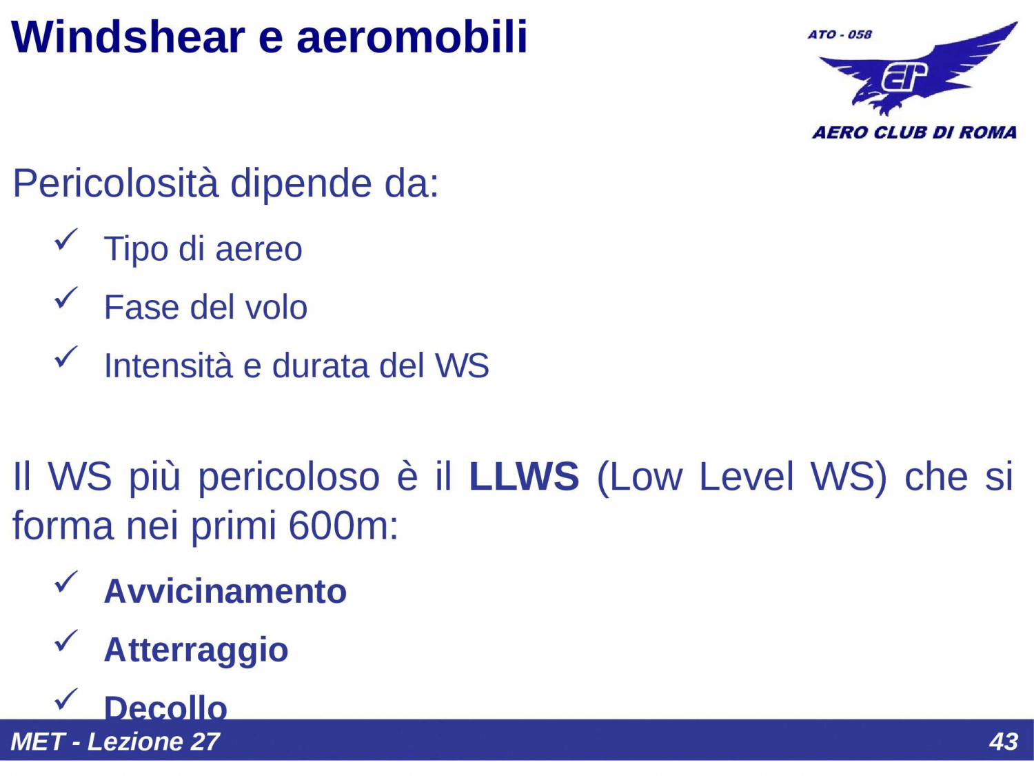 Schema WS orizzontale