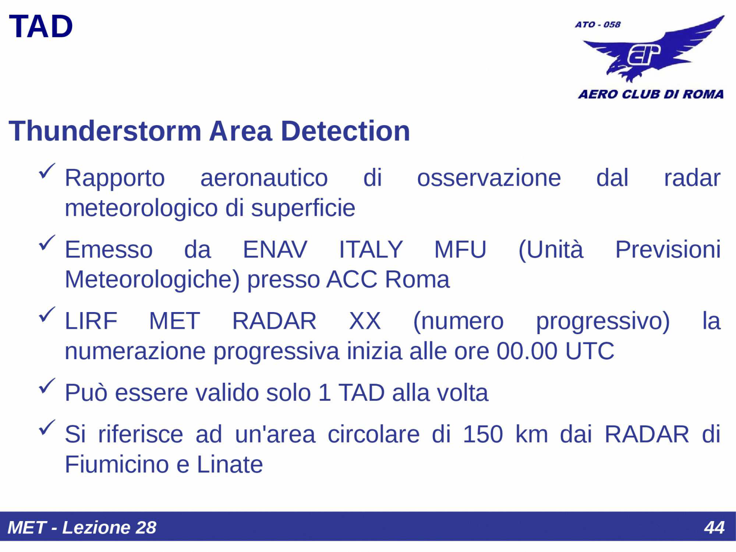 Struttura TAF