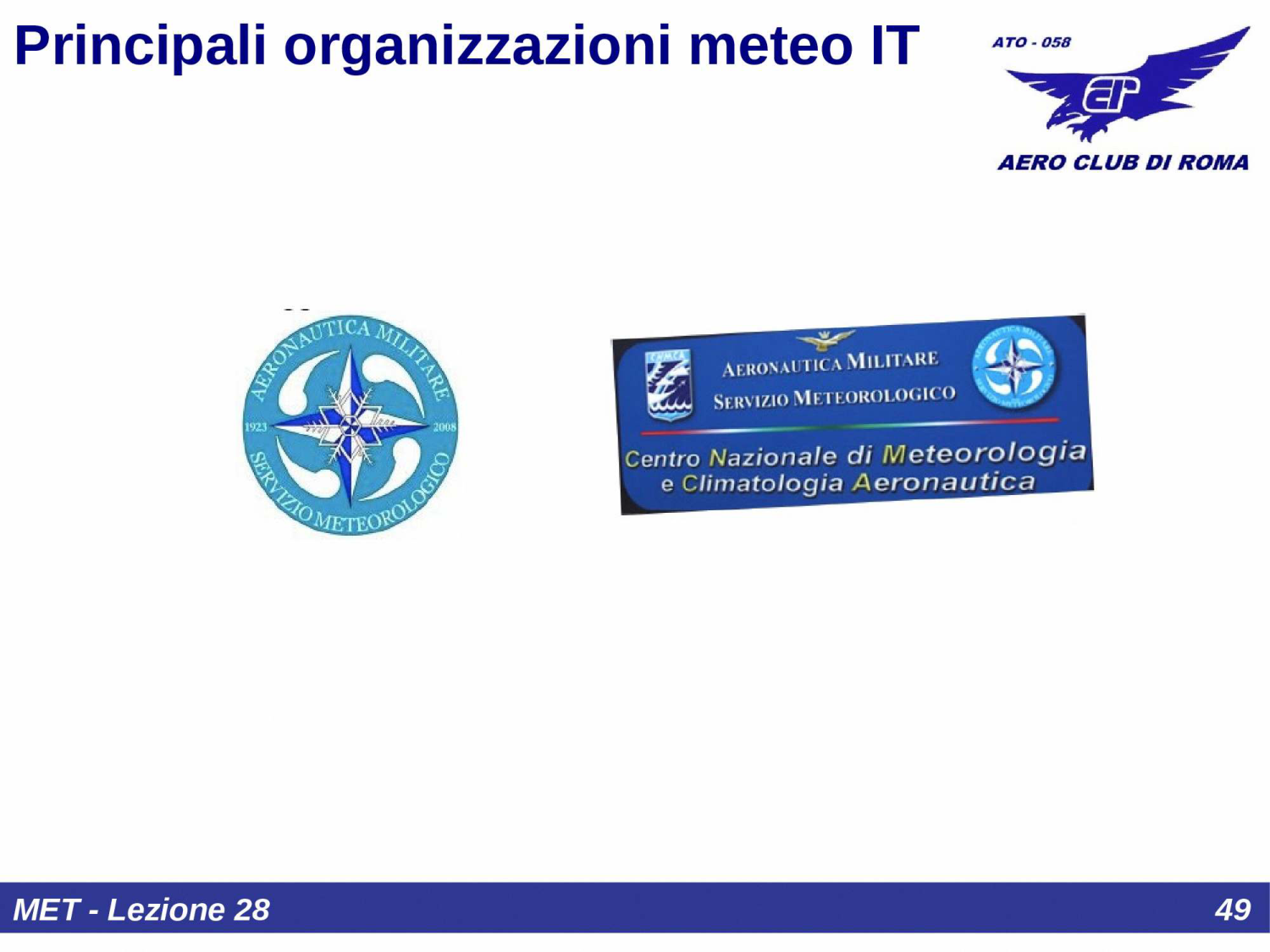 Esempio decodifica TAF