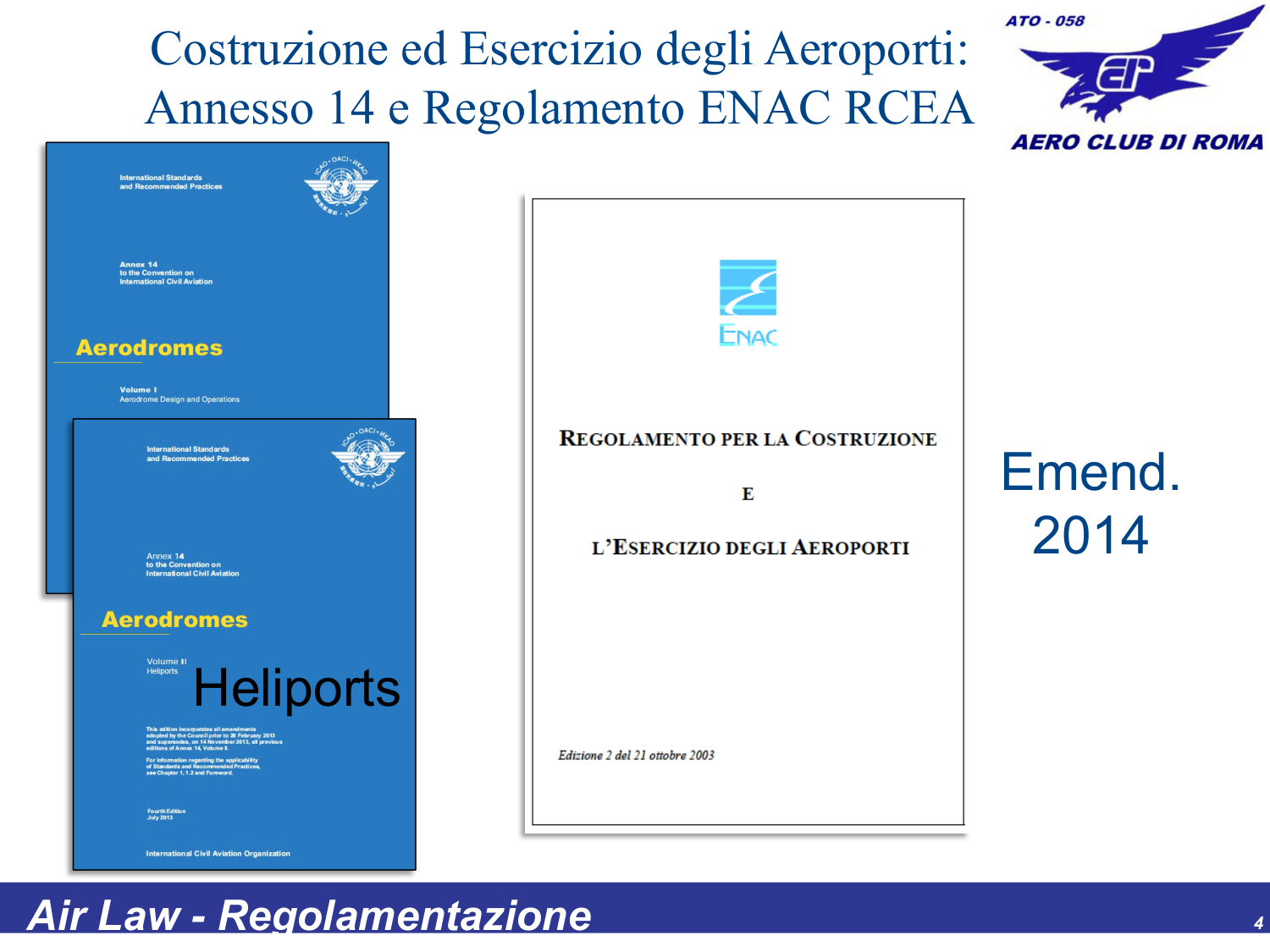 Costruzione ed esercizio degli aeroporti