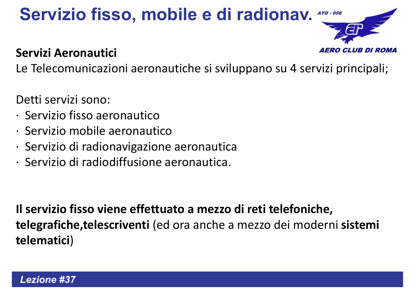 Servizi aeronautici