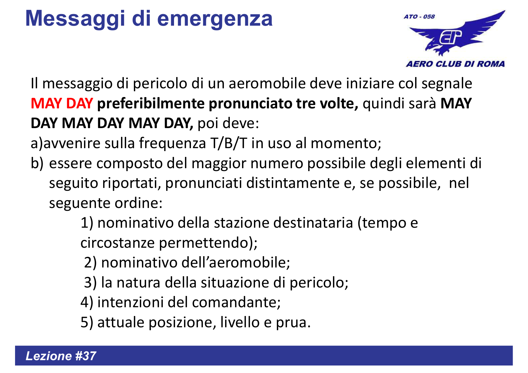 MAYDAY