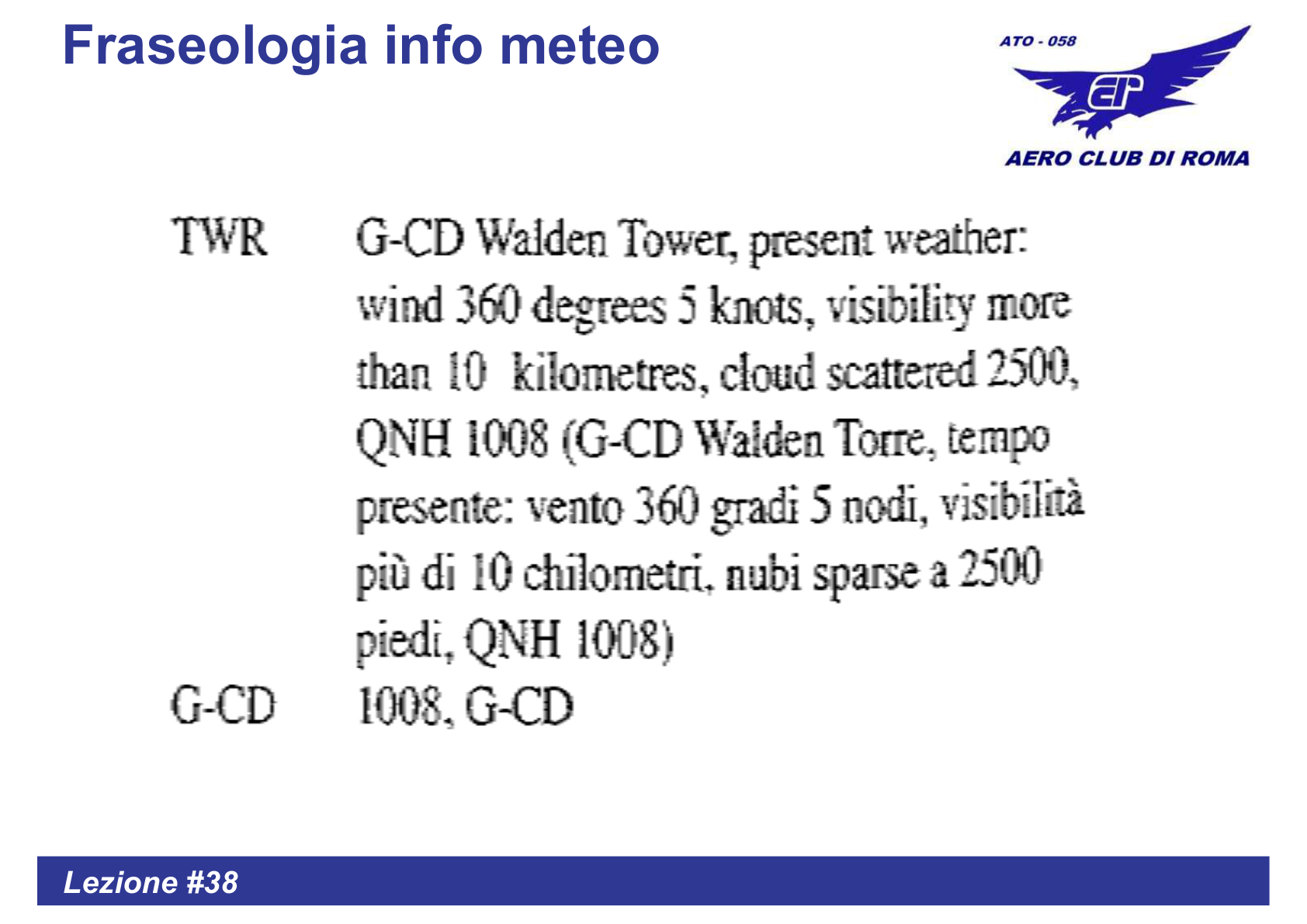 Fraseologia meteo 2