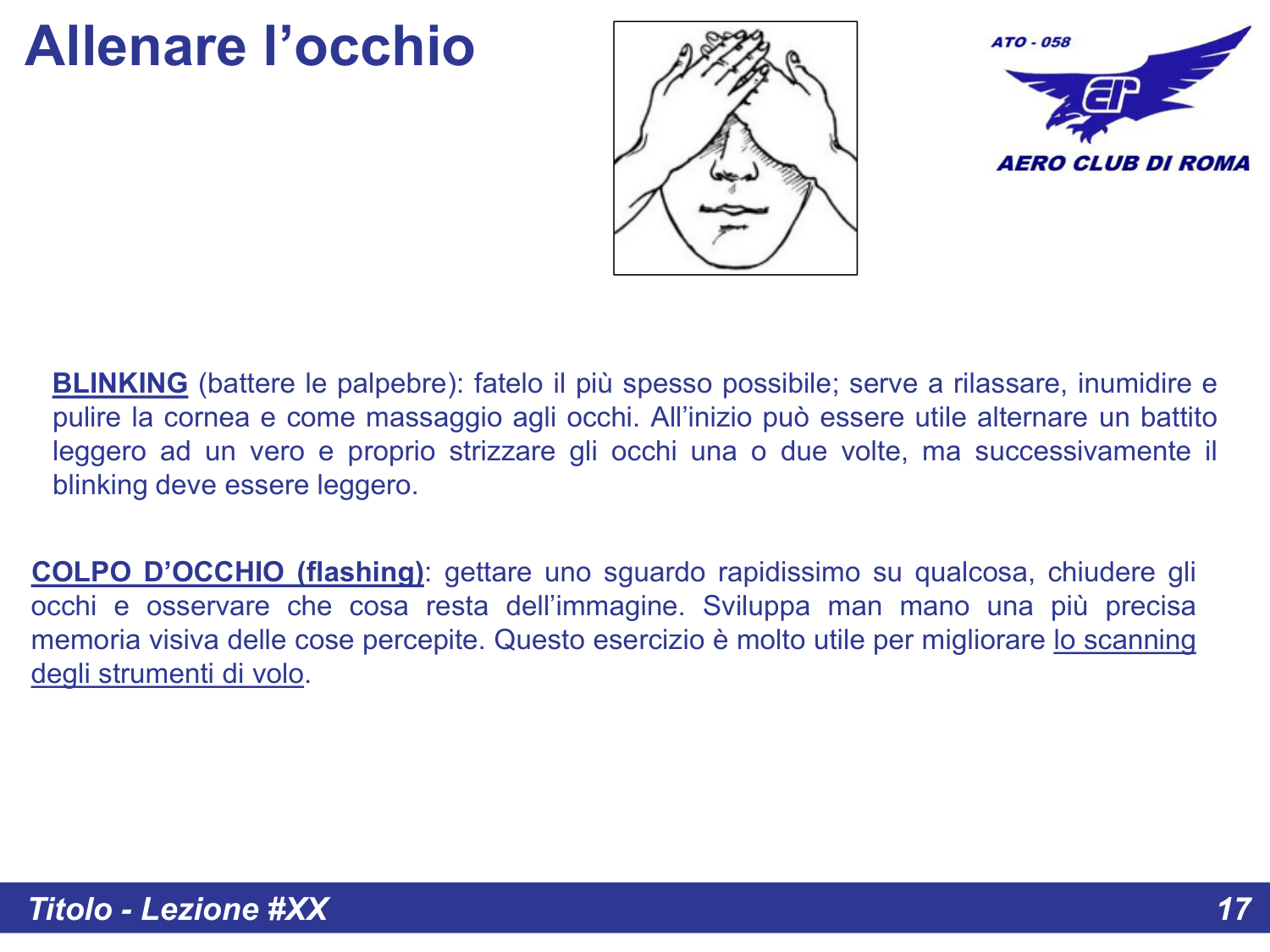 Esercizi di coordinazione visiva